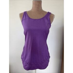 Athleta Purple Sleeveless Women's Workout Tank Sz Xs